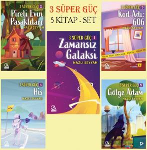 3 Süper Güç-5 Kitap Set