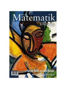 Matematik Dünyası Dergisi
