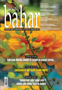 Berfin Bahar Aylık Kültür Sanat Ve Edebiyat Dergisi Sayı: 317