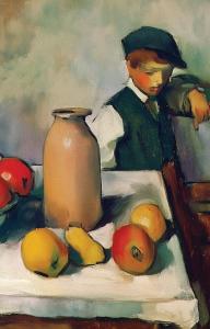 Nesin Defter Çizgili - Cezanne Tarzında