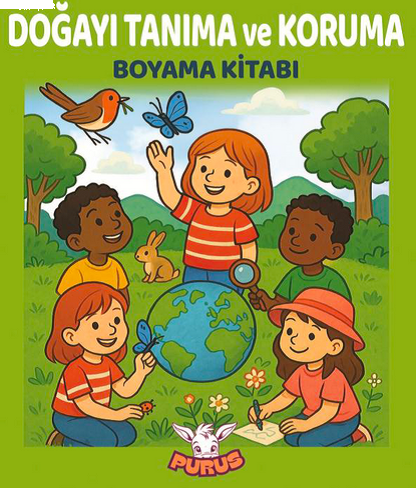 Doğayı Tanıma ve Koruma Boyama Kitabı