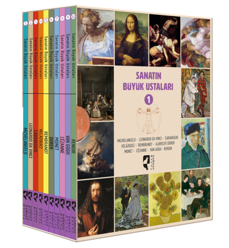 Sanatın Büyük Ustaları 10'Lu Set Kutulu