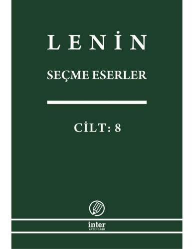 Seçme Eserler Cilt 8