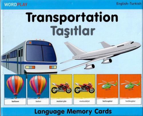 Transportation - Taşıtlar (Language Memory Cards)